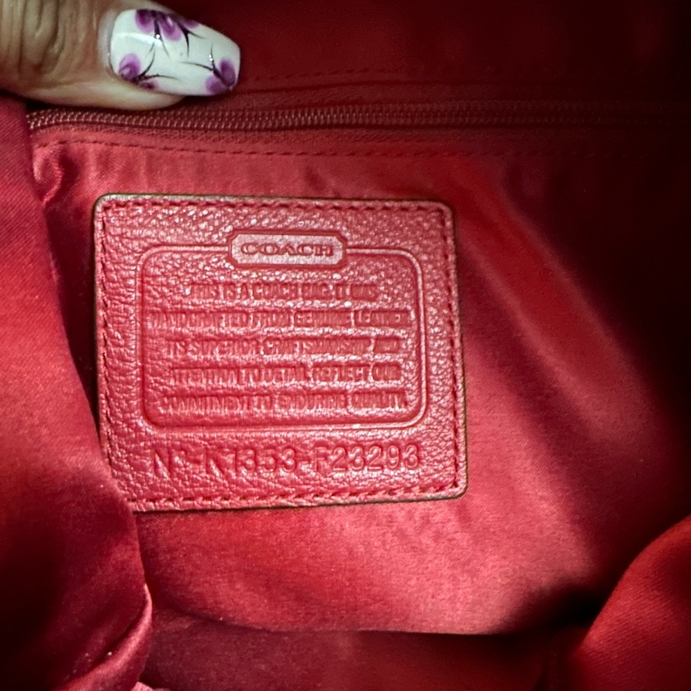 Coach: Leather “Park” Hobo/Crossbody 🐎 - Picture 6 of 8